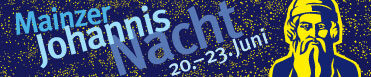Banner Mainzer Johannisnacht 2025 © Harald Vatter-Balzer