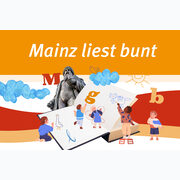 Bunte Graphik mit Menschen, einem Buch und Gutenberg © einfallswinkel