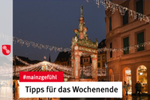 Mainz geschmückt mit Lichterketten © Landeshauptstadt Mainz