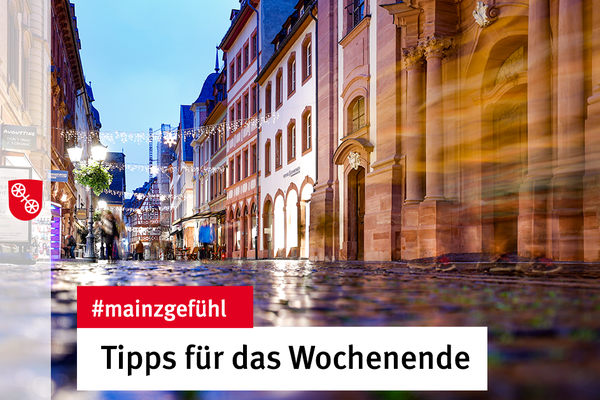 Die festliche Augustinerstraße. © Landeshauptstadt Mainz