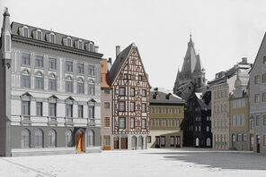3D-Rekonstruktion Mainz © Stadtarchiv Mainz / AI Mainz
