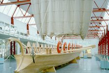 Bildergalerie MufAS Museum für Antike Schiffahrt Schiffsmodell