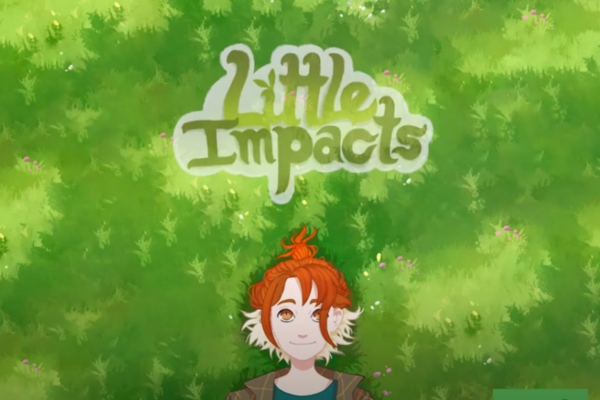 Startseite der Spiele App Little Impacts © Umweltbundesamt