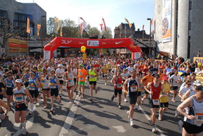 Start des Mainzer Gutenberg Marathons © Landeshauptstadt Mainz
