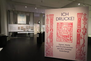 Sonderausstellung Druckerzeichen &copy; Gutenberg-Museum Mainz