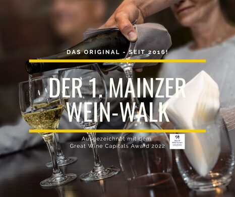 Auf den Spuren der Great Wine Capitals geht es für die Gäste durch Mainz zu Adressen, die internationale Weine aus den GWC-Regionen anbieten.