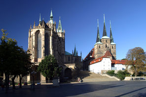 Erfurt, Mariendom und Severikirche © Landeshauptstadt Erfurt
